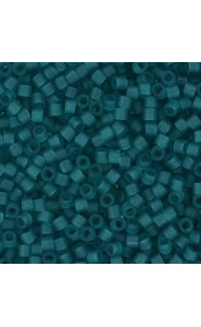 Miyuki delica Beads 11/0 - Matted transparent caribbean DB-1268